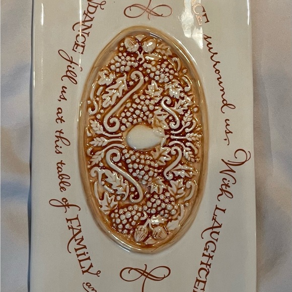 Amscan tray, lovely sentiment displayed. - Picture 2 of 9